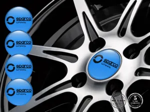 Sparco Wheel Emblems High Quality Quantum Prism